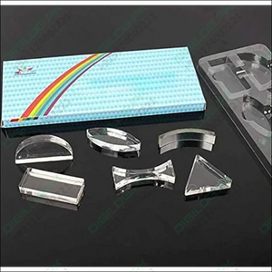 Parallel Lens Kit - 6 Piece Convex Lens Optical Experiment Set