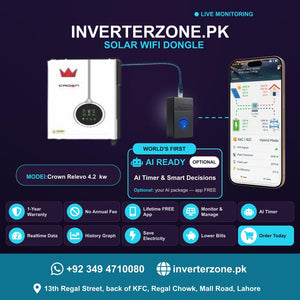 Crown Relevo 4.2 kw Solar WiFi Dongle - Real-Time Solar Monitoring
