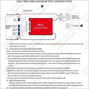 3.2v Daly Bms Lifepo4 4s 12v 60a Pcb Protection Board