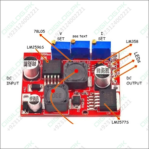 Dc-dc Boost & Buck Voltage Converter Lm2577 Lm2596 Module