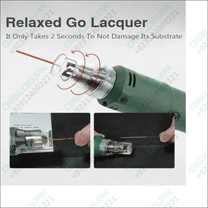 DF-8 Enameled Wire Stripping Machine Varnished Wire Stripper Enameled Copper-Digilog.pk