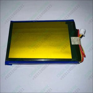 DM 117095 Li-Polymer Battery – 3.7V 10000mAh (37Wh) 3-Wire with Connector High-Capacity Rechargeable Cell - Batteries