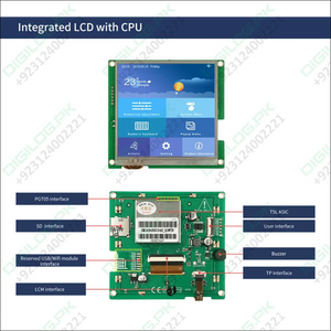 4.0 Inch Hmi Lcd Display Dmg48480c040_03w Commercial Grade