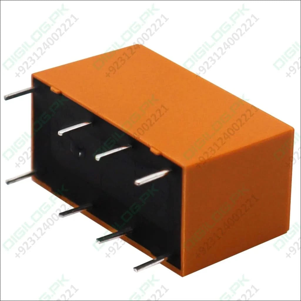 DPDT PCB Power Relay DC 12V 8 Pins Mini Power Relay HK19F-8P-12V