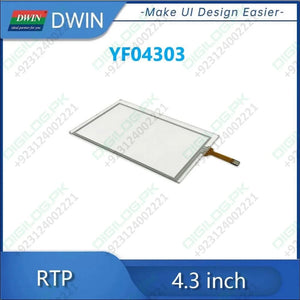 DWIN 4.3 Inch 4 Wire Resistive Touch Panel YF04303