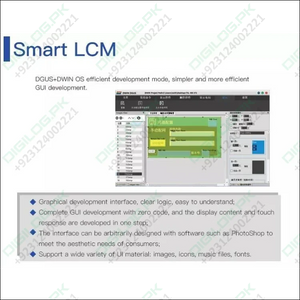 Dwin 4.3 Inch Hmi Tft Touch Screen Lcd Display