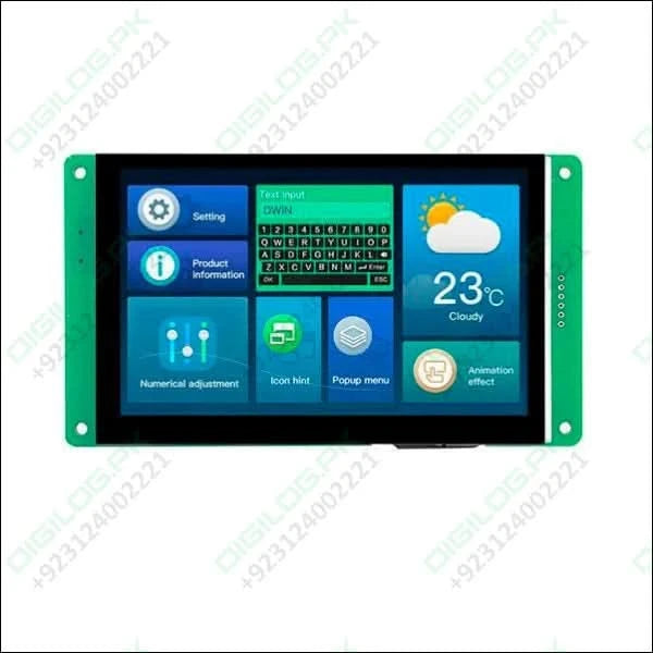 DWIN 5 Inch HMI TFT Touch Screen LCD Display Touchscreen