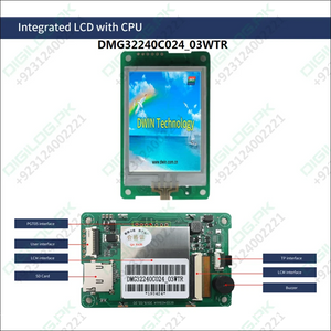 Dwin Hmi 2.4 Inch Lcd Resistive Touch Display