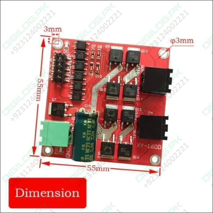 Dual Dc Motor Drive Module 7a 160w Industrial Grade