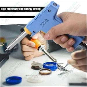 Dual Wattage Electric Temperature Gun Soldering Iron Tu-127a