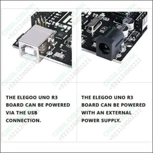Original ELEGOO UNO R3 Board with USB Cable Compatible