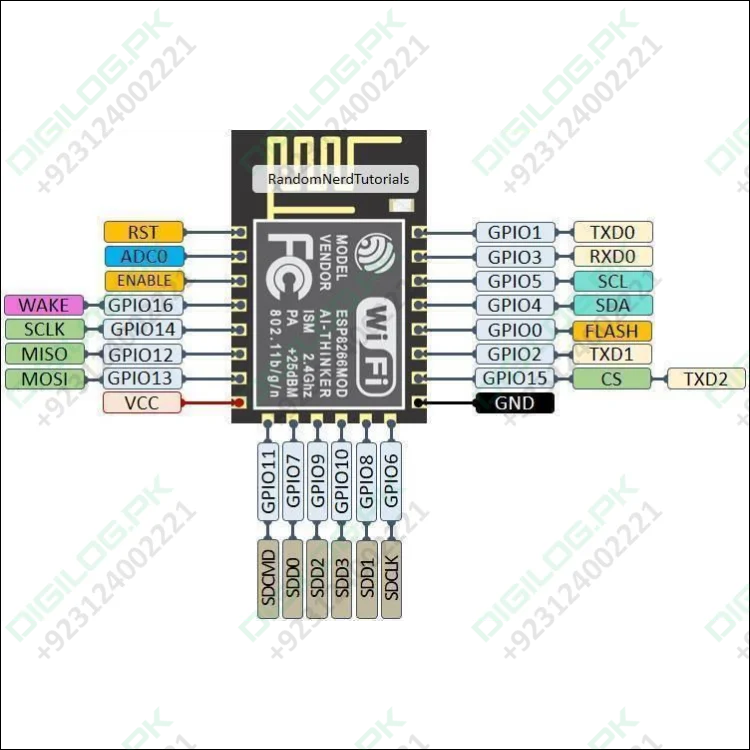 ESP-12 ESP8266-12e Wifi Module Wireless IoT Board