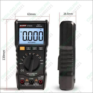 Et8101 True - rms Digital Multimeter Ac/dc Voltage Current