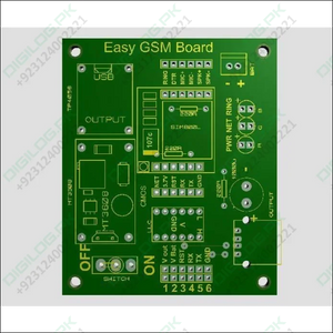 Sim Easy GSM Board With Battery And Charging Circuit