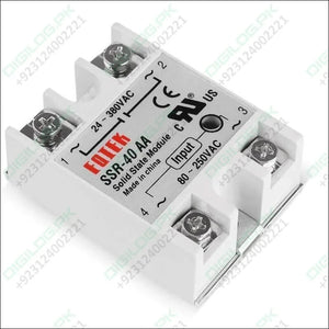 Fotek Module Ssr-40aa Ac Activation Ac-ac Control Signal