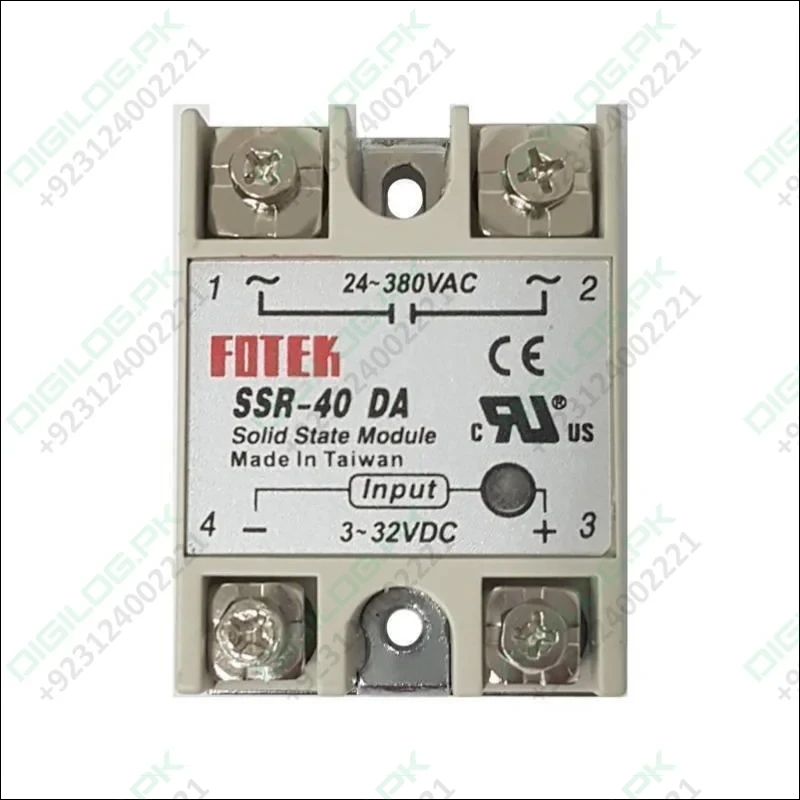 Solid State Relay Module Fotek Ssr 40 Da