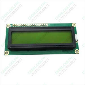 Green Color 1602 Character Lcd Display 16x2