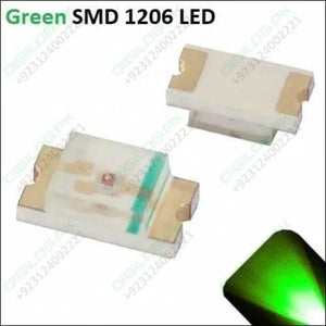 Green Smd 1206 Led Super Bright Light Emitting Diode