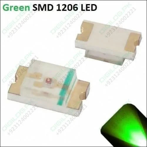 Green Smd 1206 Led Super Bright Light Emitting Diode