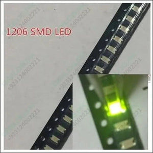 Green Smd 1206 Led Super Bright Light Emitting Diode