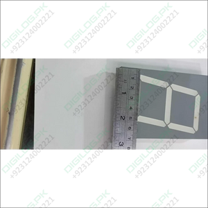 Green color 7 segment