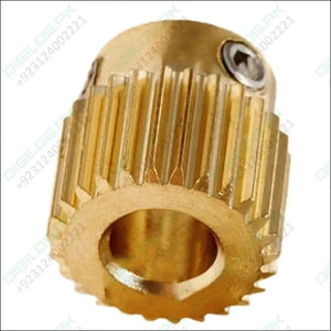 40 Tooth Gear Brass Extruder Wheel Gear for Printer Cr-10 Cr-10S S4 S5 Ender 3 Pro