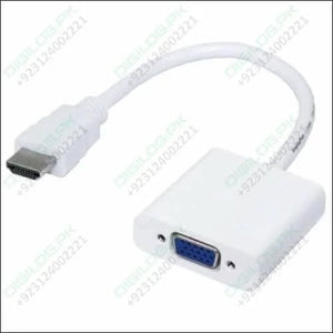 Hdmi To Vga Video Adapter Cable Converter
