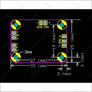 Tpa3110 2x15w Digital Audio Stereo Amplifier Module