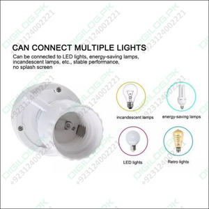 360 Degree Pir Induction Motion Sensor Blub Holder