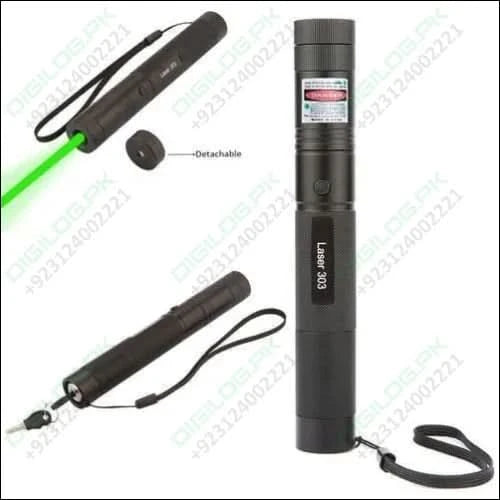 Handheld Focusable Green Laser Pen Zh 303 Rechargeable