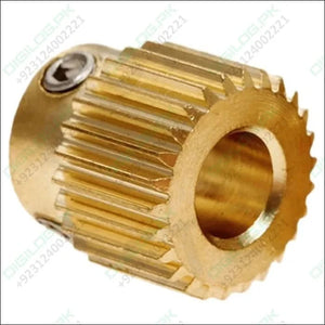 40 Tooth Gear Brass Extruder Wheel Gear for Printer Cr-10 Cr-10S S4 S5 Ender 3 Pro