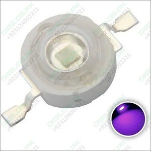 High Power Uv Led Chip 3w Purple Ultraviolet Bulb Lamp 1