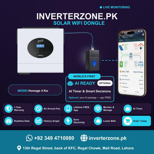Inverterzone Homage 4 Kw Special Model Solar WiFi Dongle