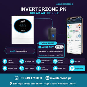 Inverterzone Homage 6Kw Special Model Solar WiFi Dongle
