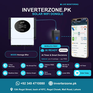 Inverterzone Homage 8 Kw Special Model Solar WiFi Dongle
