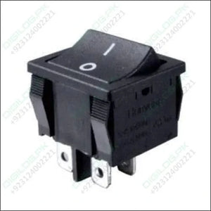 19mmx22mm 2 Position Rocker Switch 4 Legs In Pakistan