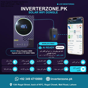 Knox Krypton 8000 Hybrid infini V IV 6KW Twin solar Wifi Dongle