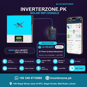 Infinix SM MPPT 1500-12 (1.5KW) Solar WiFi Dongle - Real-Time Solar Monitoring