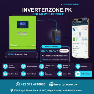 Inverex 1.2 KW Solar WiFi Dongle - Real-Time Solar Monitoring