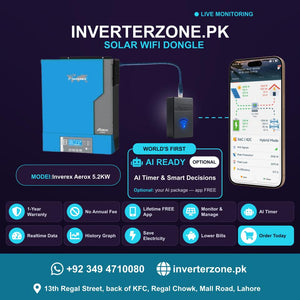 Inverex Aerox 5.2KW Solar WiFi Dongle - Real-Time Solar Monitoring