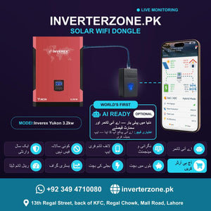 Inverex Yukon 3.2 KW Solar WiFi Dongle - Real-Time Solar Monitoring