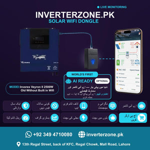 Inverex Veyron II 2500W Old Without Built in Wifi Solar WiFi Dongle - Real-Time Solar Monitoring