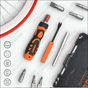 Jakemy 48 In 1 Portable Ratchet Handle Screwdriver Set Tool