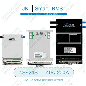JK 24S 60A Smart BMS with 400mA