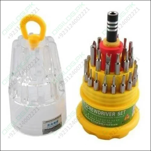 Low Quality Jackly 31 In 1 Screw Driver Set Screwdriver