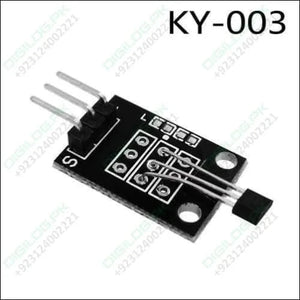 Ky 003 Hall Magnetic Force Sensor Module For Arduino Effect