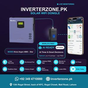 Knox Argon 4000 – 3kw Solar WiFi Dongle - Real-Time Solar Monitoring