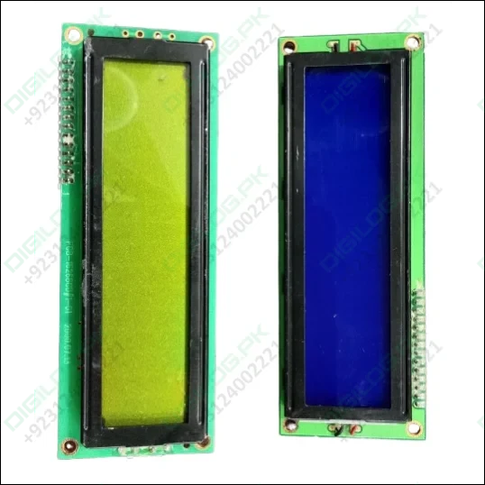 Stock Lot 16x2 Blue/Green Lcd in USED CONDITION