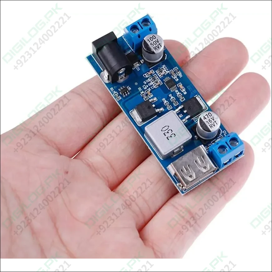 5A DC-DC 24V 12V to 5V step down power supply converter usb charging module