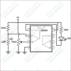 Lm393 Dual Differential Comparator Ic In Pakistan
